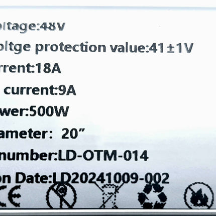 Controller Cruiser Rear Motor 48V