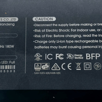 Charger 3A 48V St 3 Pin