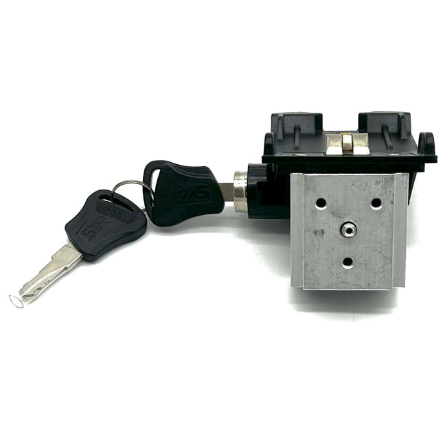 Battery Lock In Frame with Keys