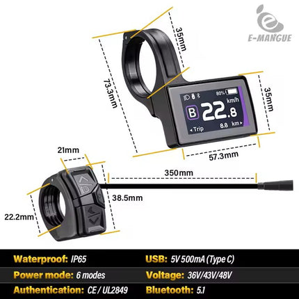 Display Bafang DP C245