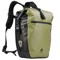 Pannier Backpack 27 L Waterproof Black With Green