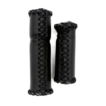 Handlebar Grip Stitched Black