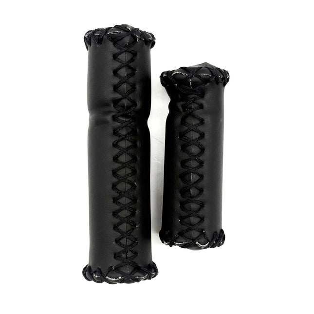 Handlebar Grip Stitched Black