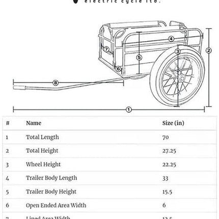 Trailer Dual Fat Tire