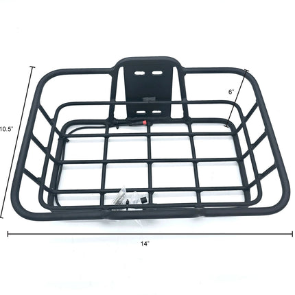 Basket Small Front Black